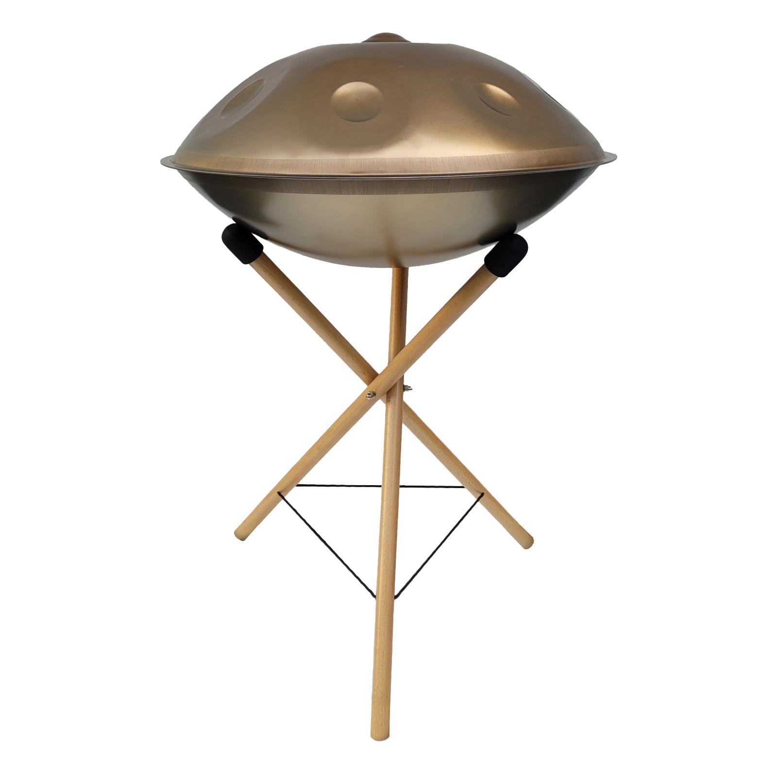 Sound-Sculpture Handpan stand wood (sitting)