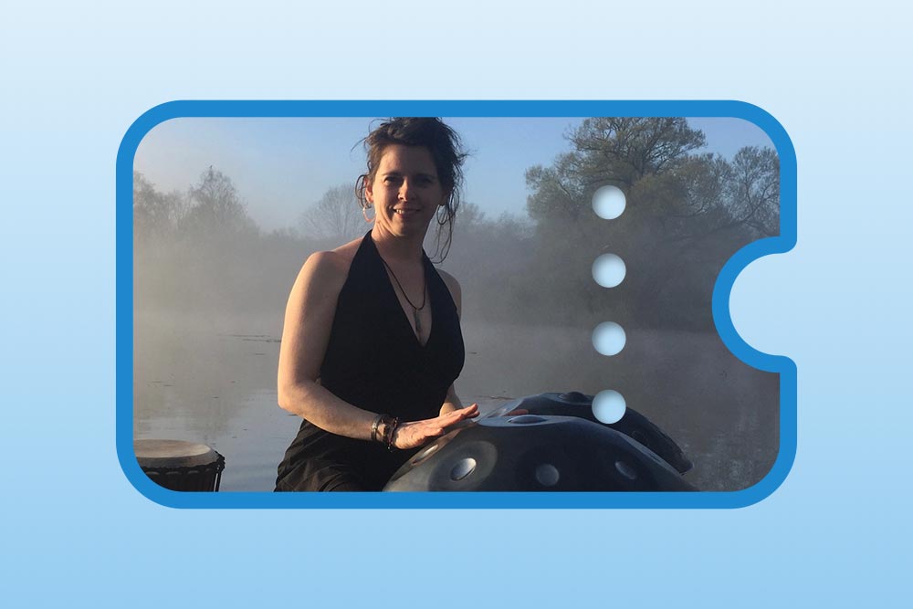 Accompanying relaxation phases with handpan with Petra Kleineke (2h)