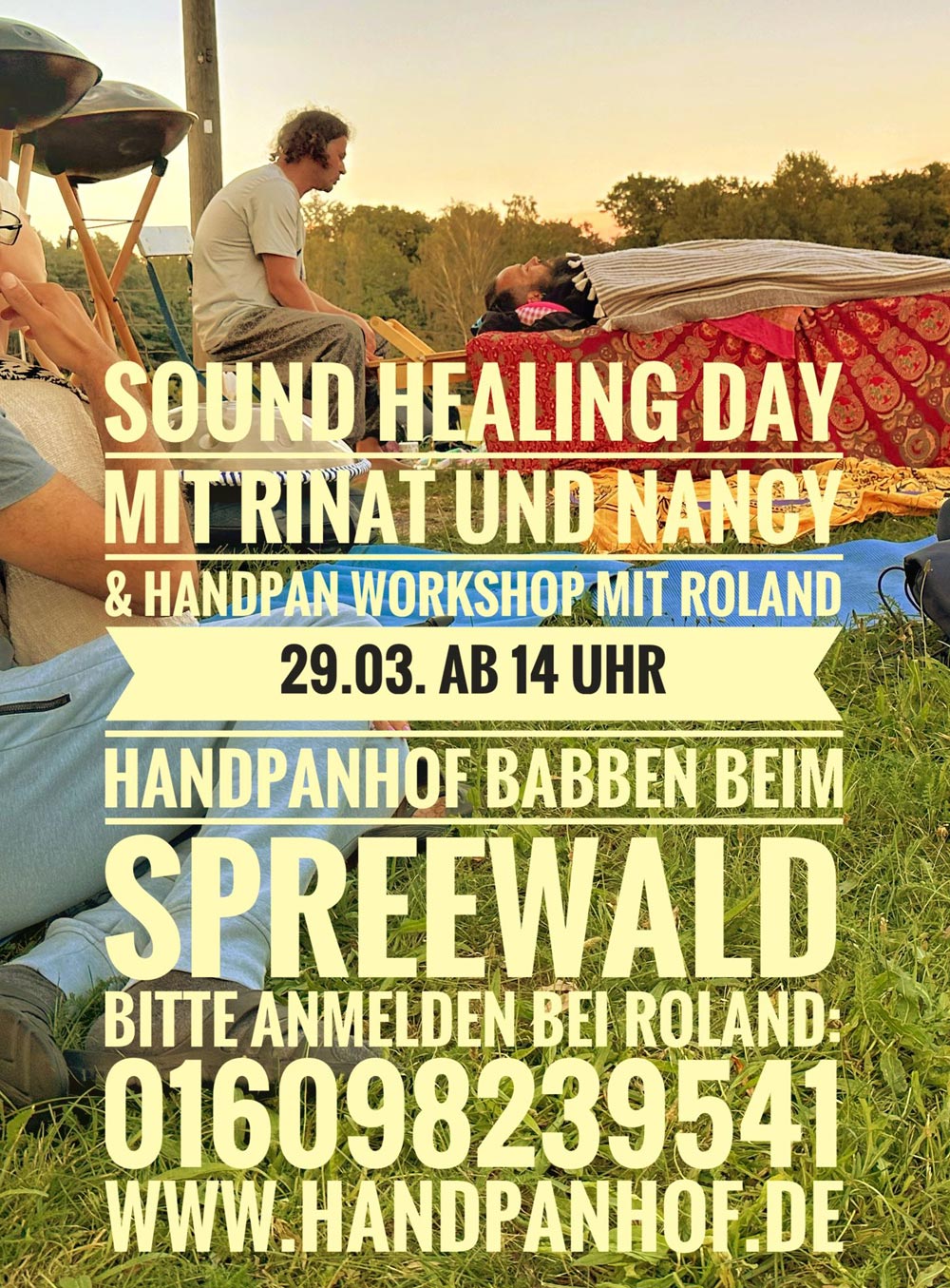 Babben beim Spreewald - Beginner Handpan Workshop & Sound Healing Tag